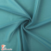 GACELA. light emerald soft chiffon fabric.