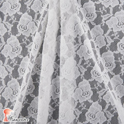 BLONDA SIXTY. Stretch lace fabric.