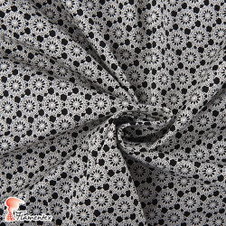 JENNY. Stretch satin fabric, perfect for fitted flamenco dress.