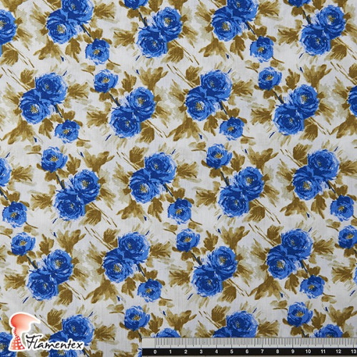 CANDELA. Spandex and cotton fabric, ideal for fitted dresses.