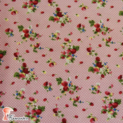 LUCY. Stretch cotton fabric.