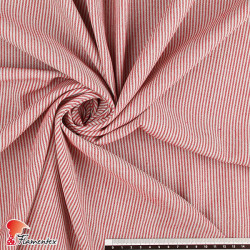 GUADALEST. Cotton fabric with horizontal stripes.