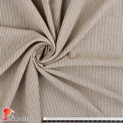 ALBARRACIN. Cotton fabric with horizontal stripes.