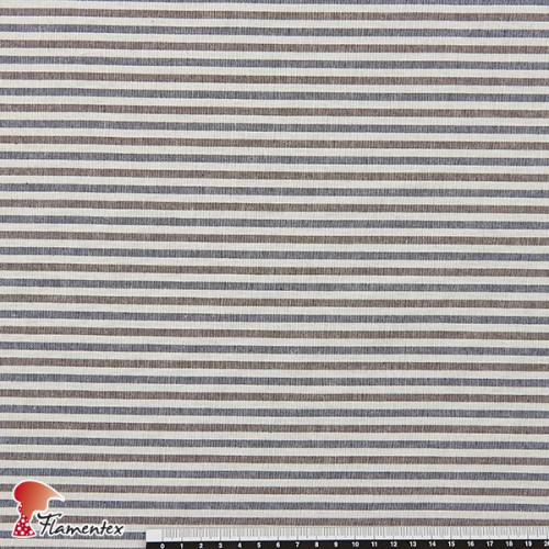 AZOV. Cotton fabric with vertical stripes.