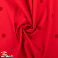 MADIN FLOC. Elastic satin fabric for very fitted flamenco dresses.