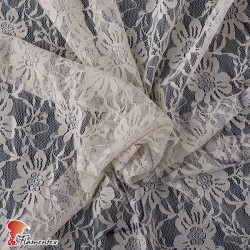 BLONDA SOLBES. Stretch lace fabric.