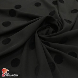 NIDIA FLOCADO *MATE*. Elastic flocked satin fabric. OEKO-TEX Standard 100