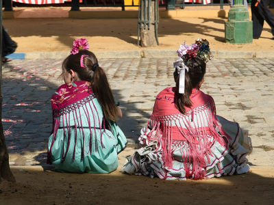 ¿Qué telas necesito para hacer un traje de flamenca?